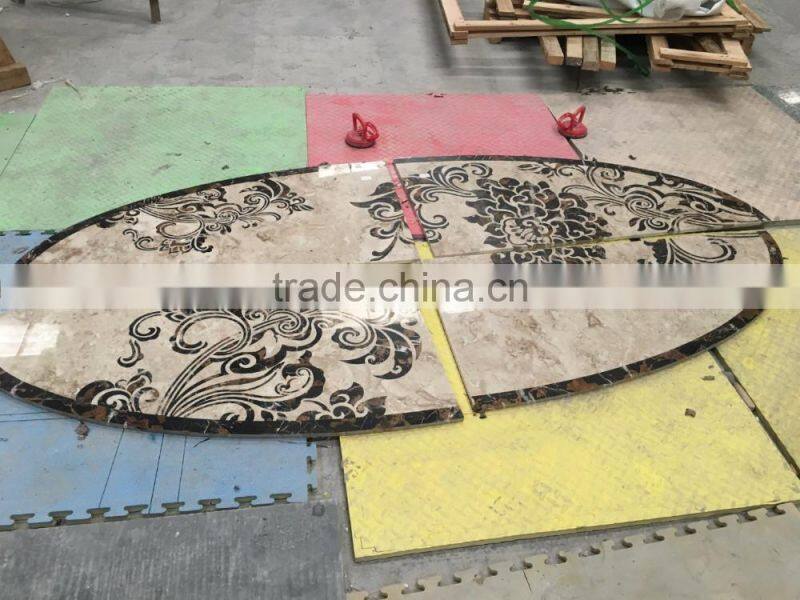 Good price natual marble medallion for flooring design