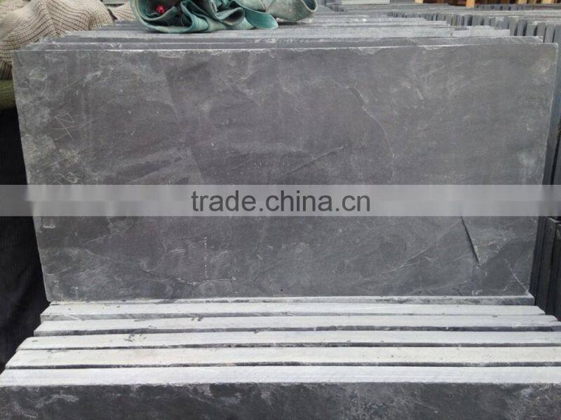 chinese black chop slate slab