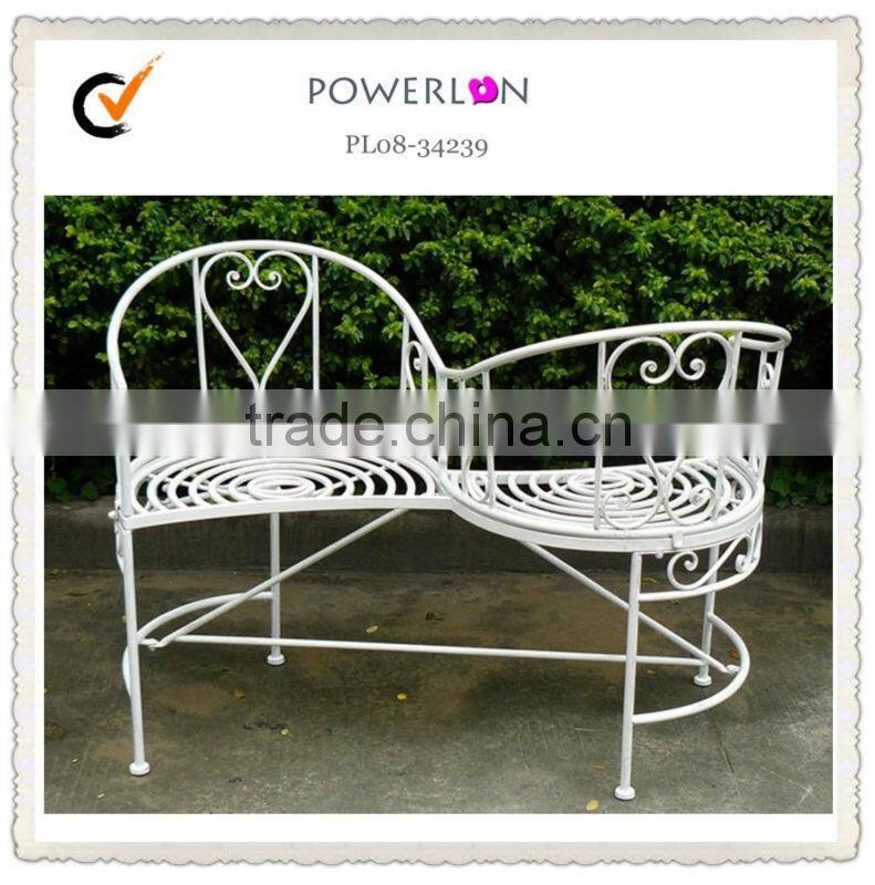 Royal outdoor rustic leisure portable folding double Lover's chair