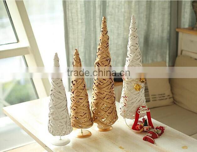 wicker hanging decoration xmas christmas hanging decoration/xmas door ornament