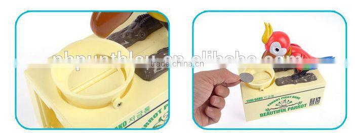 coin bank money box plastic electronic cute bird coin saving