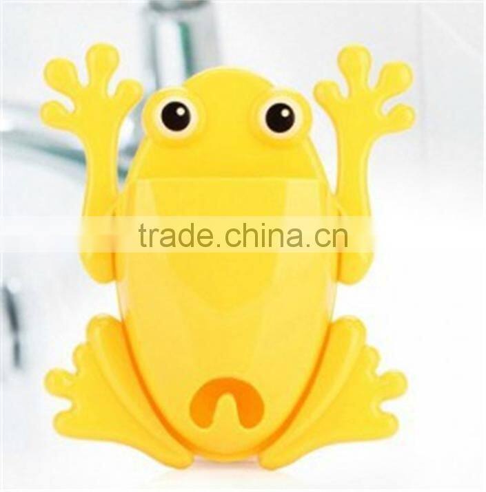 N193 Wall Mounted Bathroom Kids Toothbrush Cup Lovely Plastic Toothbrush Holder