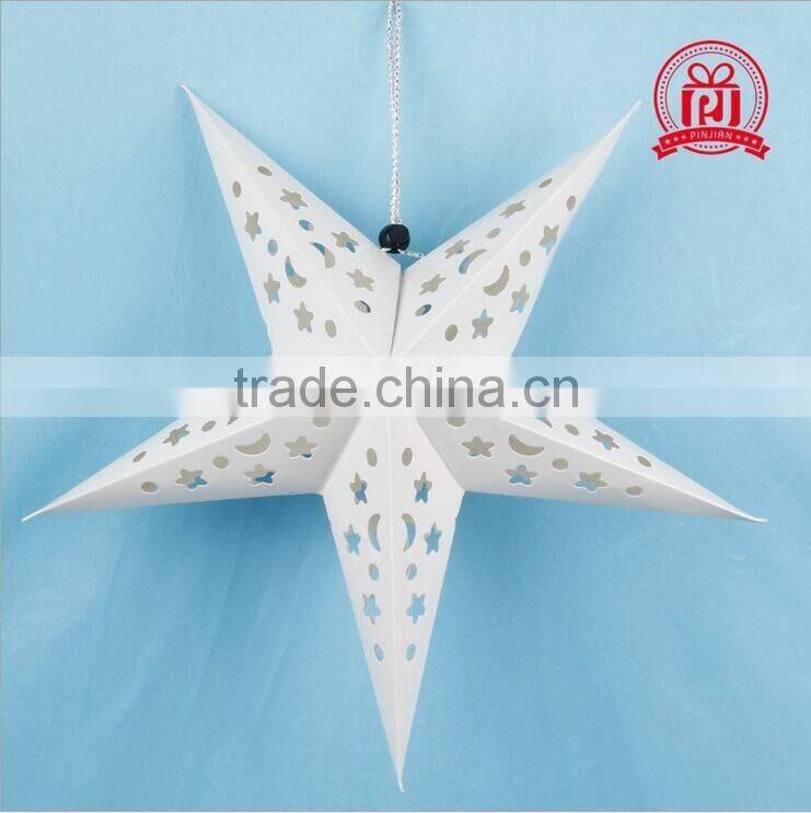 3D Stereo Christmas Ceiling Hanging Star , Christmas Decorations Supplies, Party Decorative Star Ceiling Decorations