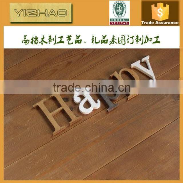 Oil Painting Whole Wooden Letters,Wooden Letters Standing, Wooden Letters