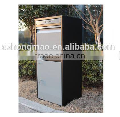 Outdoor Anti-theft Waterproof Galvanized Steel Household Mailbox Parcel Mailbox