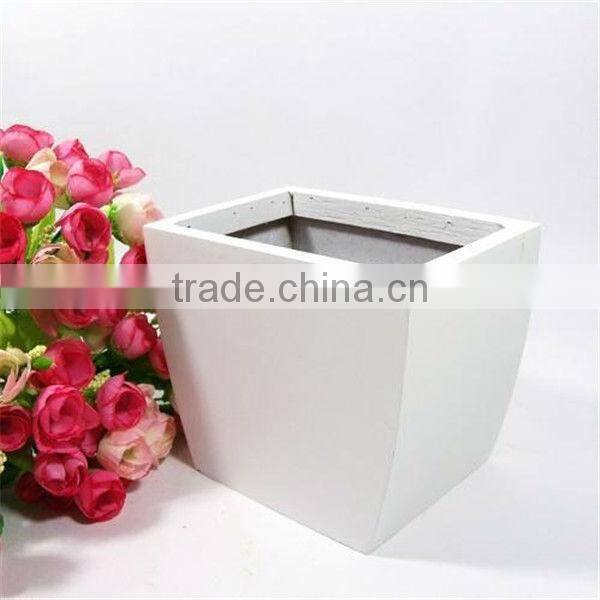 creative wooden box for fake flower