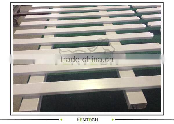 dark brown vinyl fence