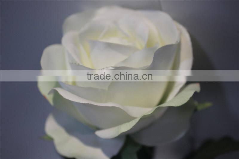 hot sale brand name decorative artificial flowers silk single rose