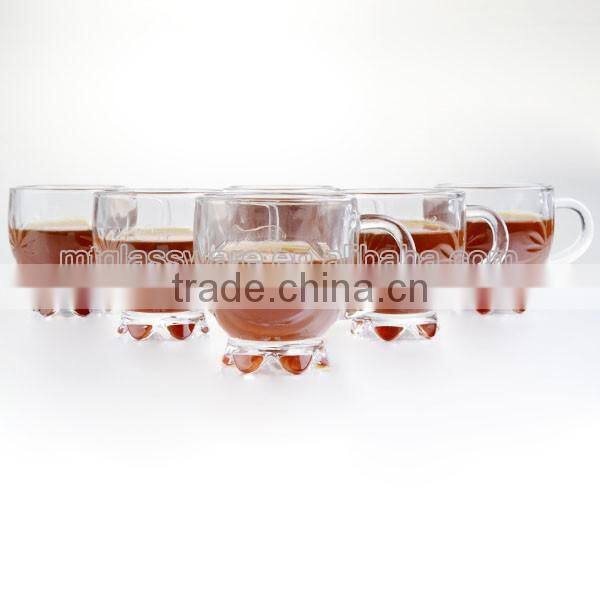 Fashioned glass cup for coffee ,whiskey,water