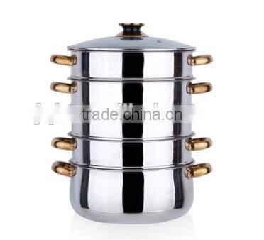 5 layer stainless steel steamer pot
