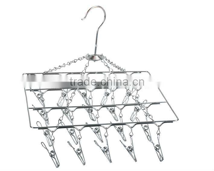 HIGH QALITY stainless steel clip hanger outdoor