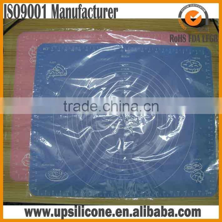 Food Grade Non-stick Silicone Dough Rolling Pad & Mat with Measurements,Silicone Baking Mat