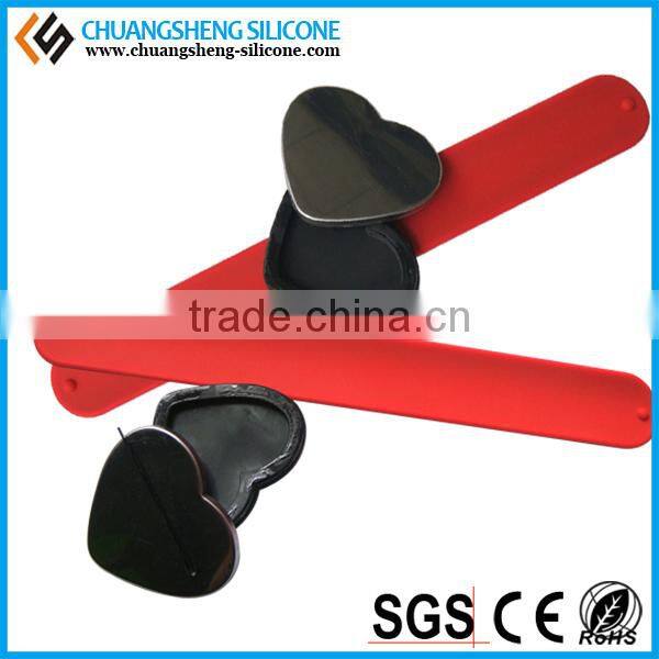 Personalized silicone bracelets simple design fashion jewelry