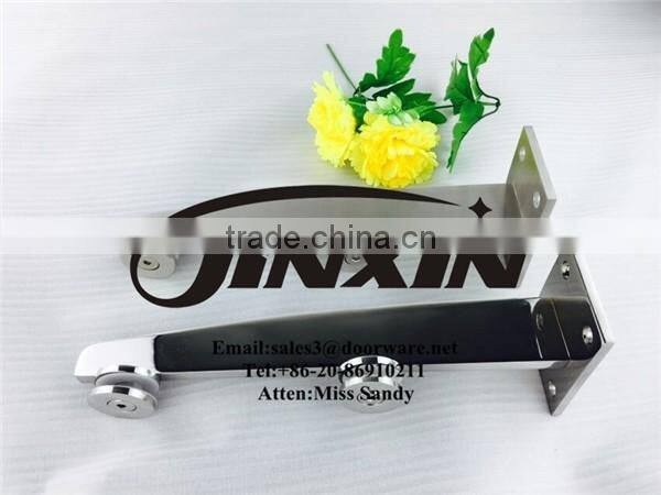 Single Flat Bar Glass Short Post For Tempered Glass