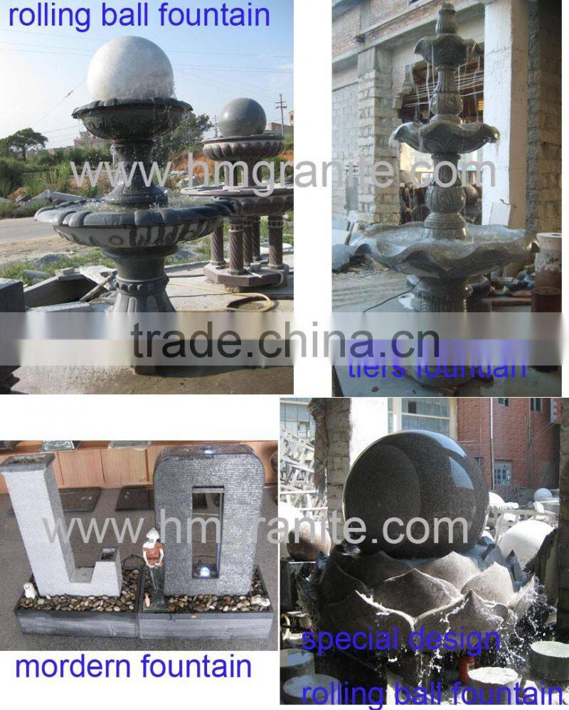 Indoor and outdoor stone garden water fountain water feature