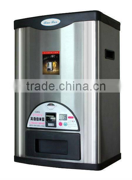 Rice Storage distributor the capacity and stored of rice are 8 kg,15 kg,20 kg,30 kg
