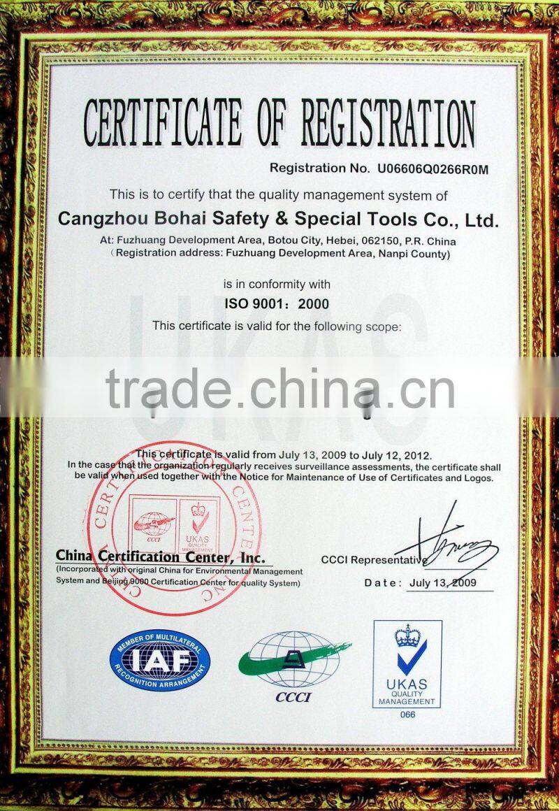 Bohai brand tools carbon steel striking lonvex box wrench