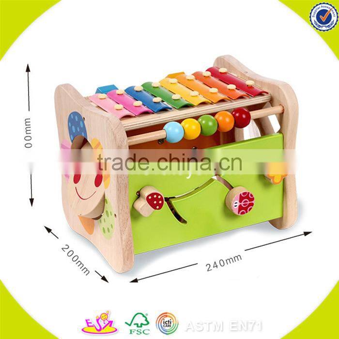 Wholesale kids teaching aid wooden musical instruments toy interesting wooden musical instruments toy W07A018