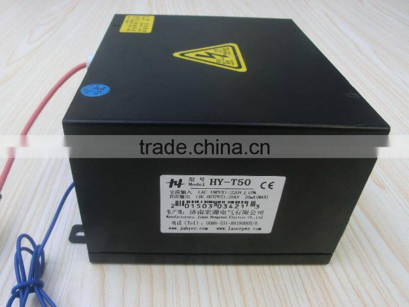 economical co2 laser power supply for laser engaver and cutter machine
