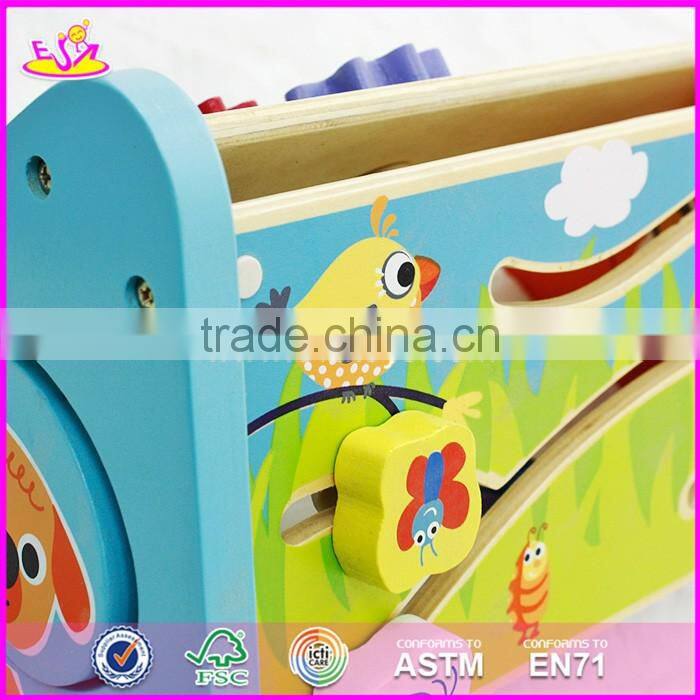 2017 New design educational wooden kids toys W12D054