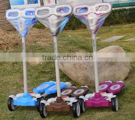 Kids 3 in 1 Multi-functional Lean to steer Kick Mini Scooter with Flashing Wheels