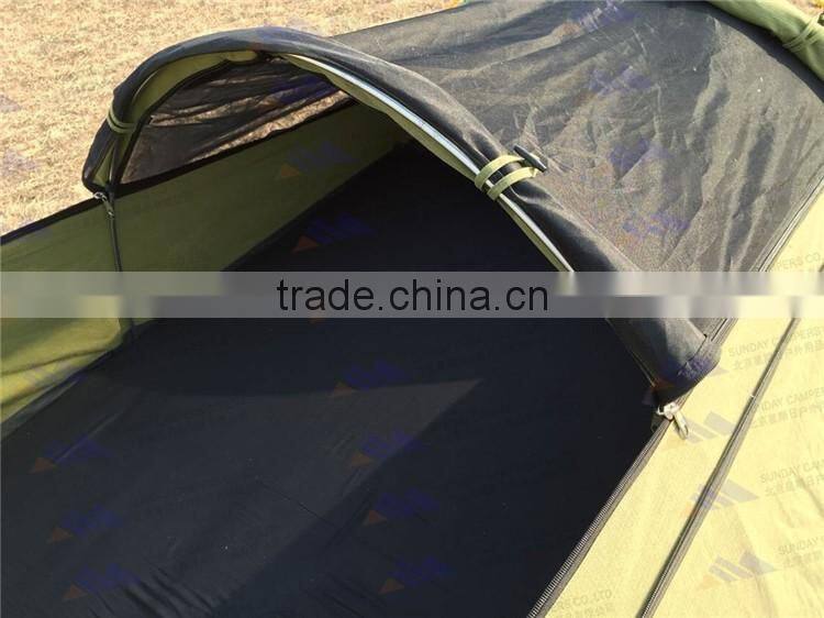 14oz Rip stop canvas swag New design 4x4 tent Fire retardant Hike tent