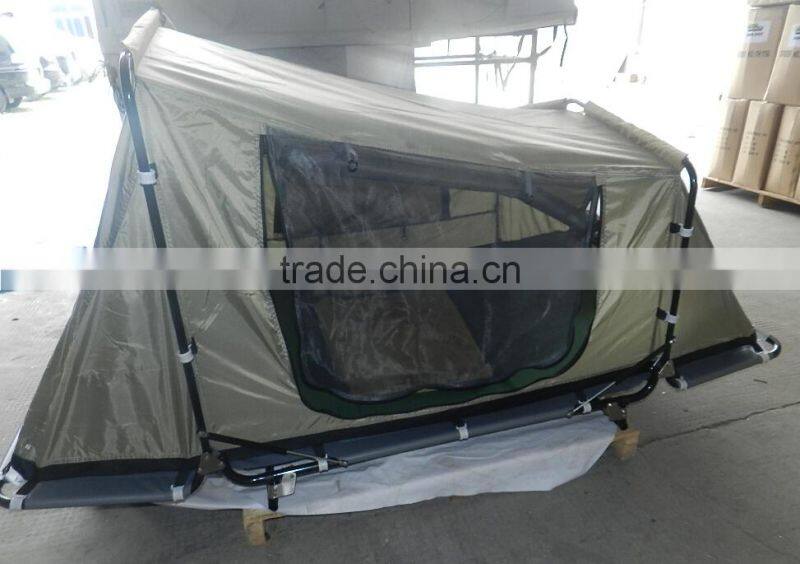 Different Canvas Ground Tent With Aluminum Frame and Waterproof