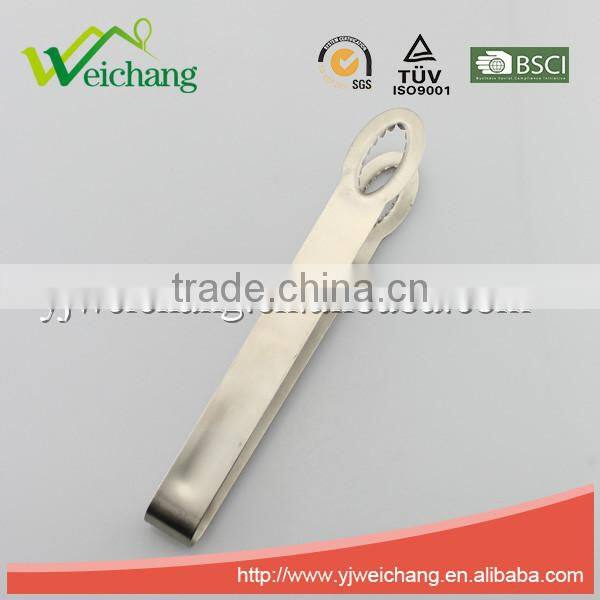WCFT204 premium whole Stainless Steel Food Tong Ice tong cube sugar tong serve tong hot sale