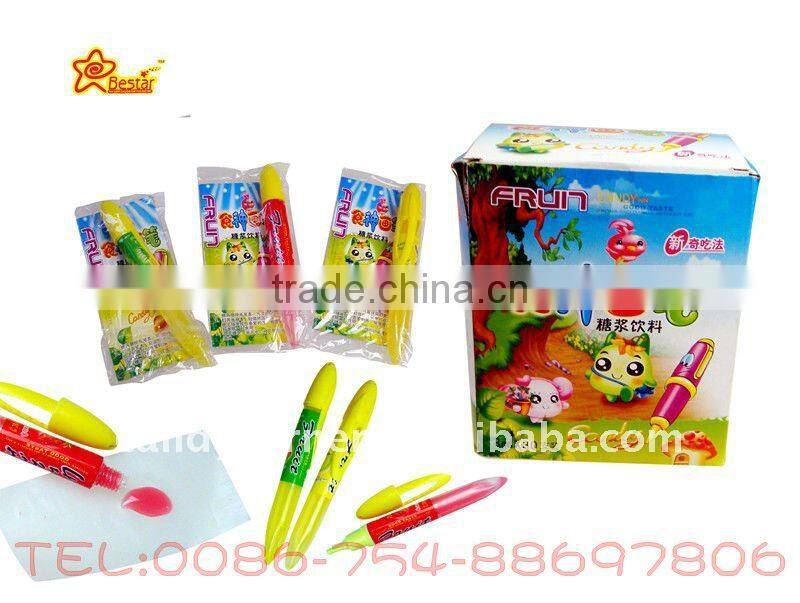 Surprise !!! Magic Pen Fruity Flavor Jam Water Gun