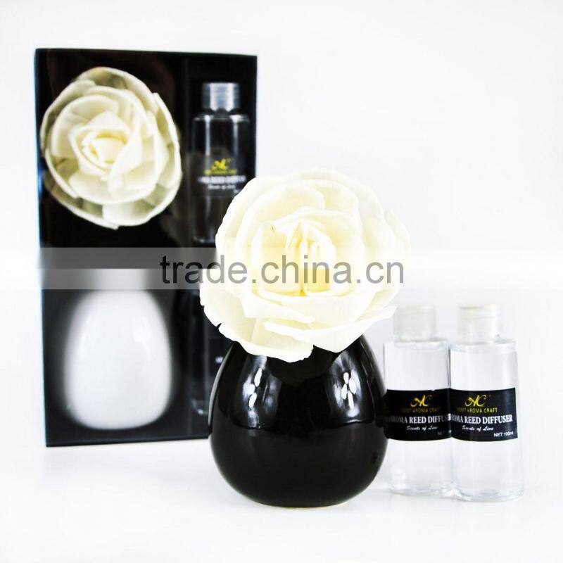 Home decoration 100ML sola flower diffuser auto air freshener