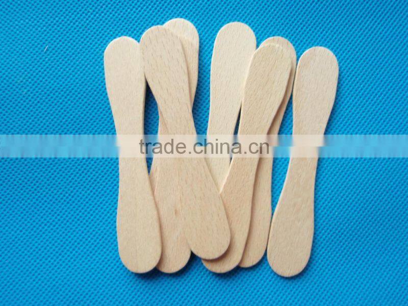 Small Ice Cream Spoon Disposable Dessert Wooden Stick