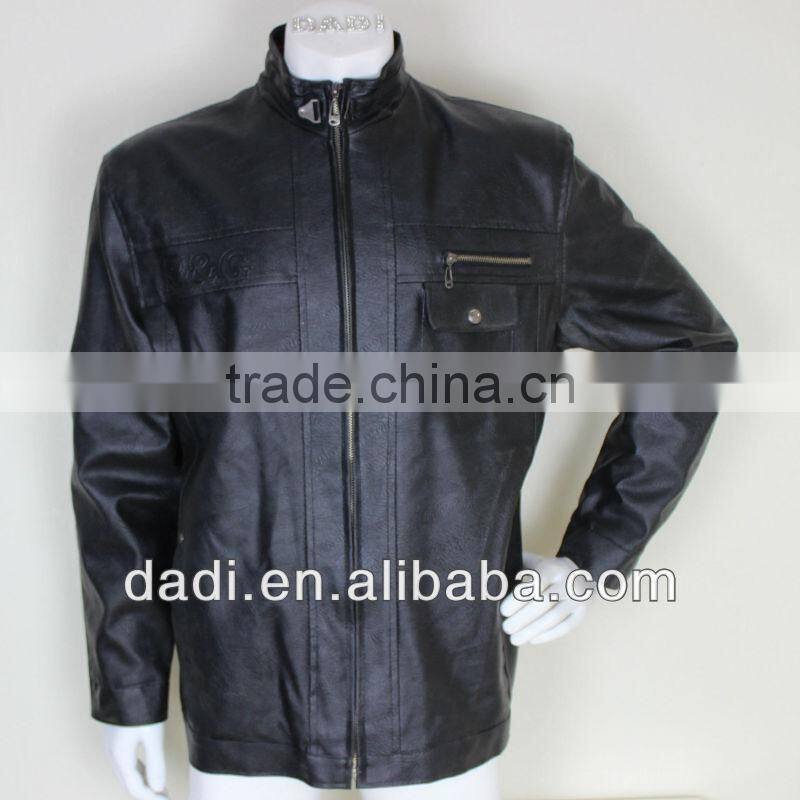 Cheap Men Pu Leather Jacket