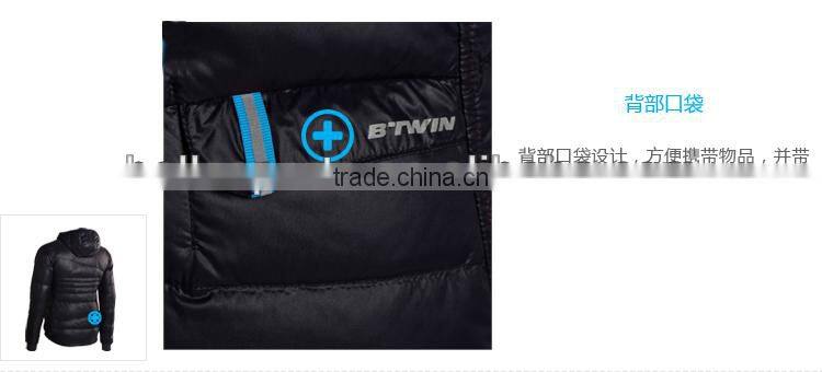 Thicken warm cotton jacket for woman winter glossy padded with hat puffa jacket lady coat