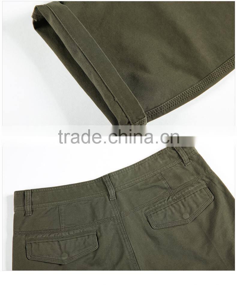 wholesale reflective mens cargo pants with side pockets