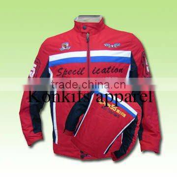 custom high quality race car jackets