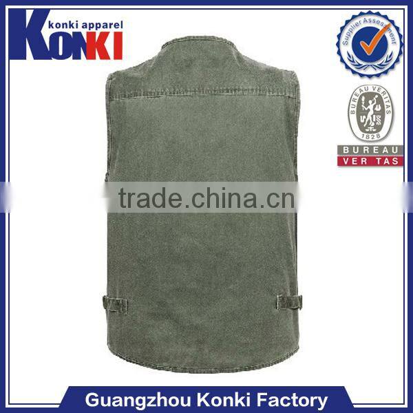 wholesale clothing multi pocket vest hot fashion