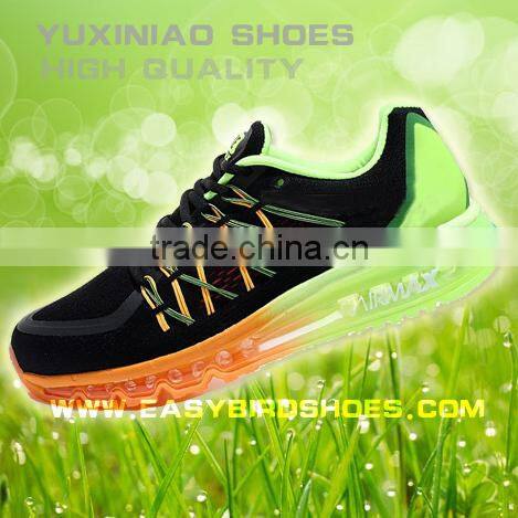 2015 fly fabric trainning shoe sport brand name, men spring tennis shoe brand, fashion male running shoe for father mother