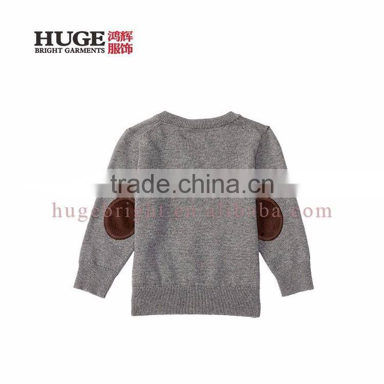 Casual Wearing Long Sleeve Knitted Sweaters For Kids