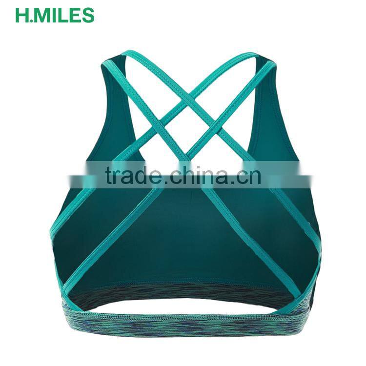 Custom elastic band Underwear Push Up Seamless Fitness Top Bras