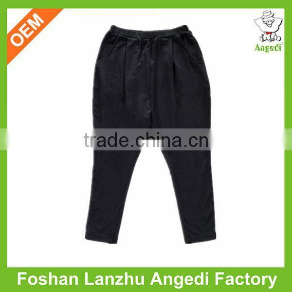 New pants design for girl kids harem pants OEM Guangdong