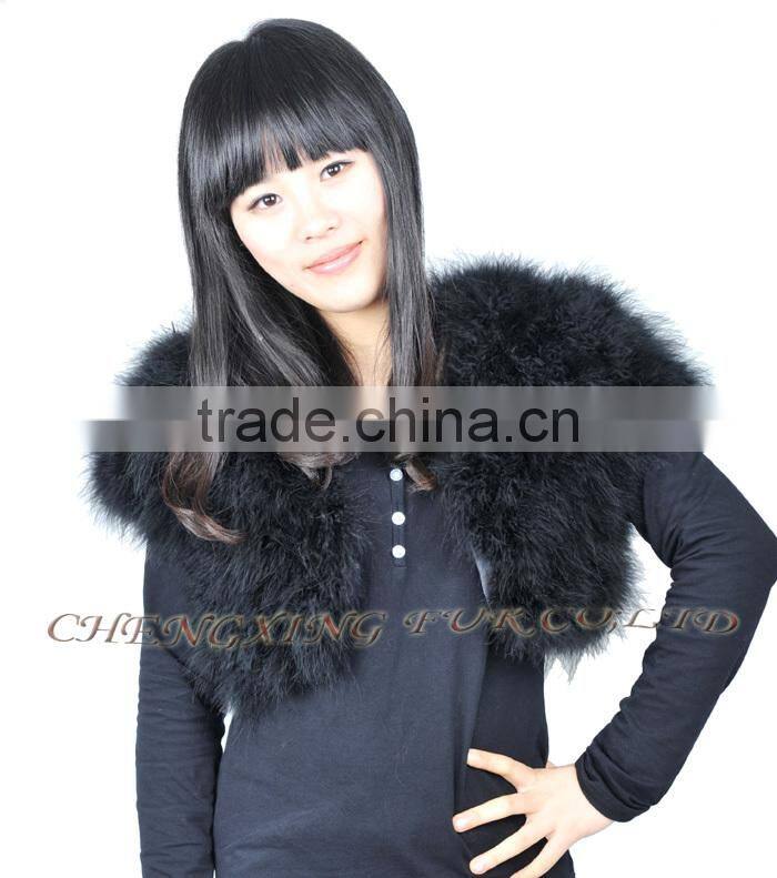 CX-G-B-249A 2016 New Product Fashion Women Turkey Fur Vest