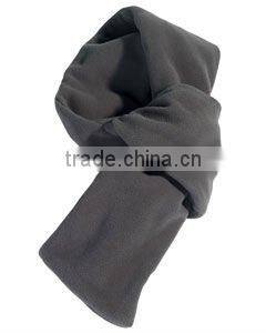 promotional kids polar fleece scarf with embroidery lovely dog