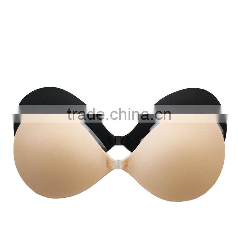 sexy push up silicone filled bra