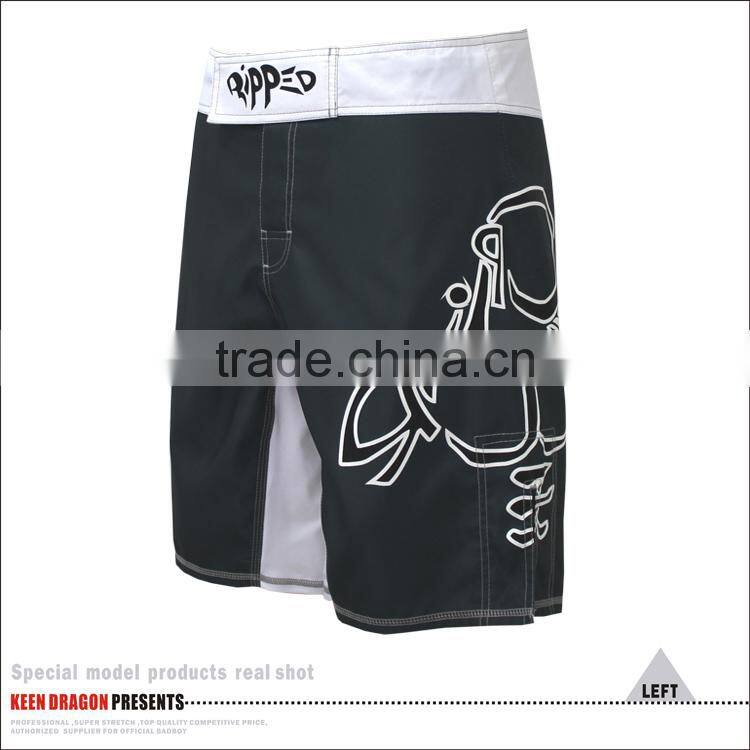 boxing shorts in polyester printed mma shorts men mma short