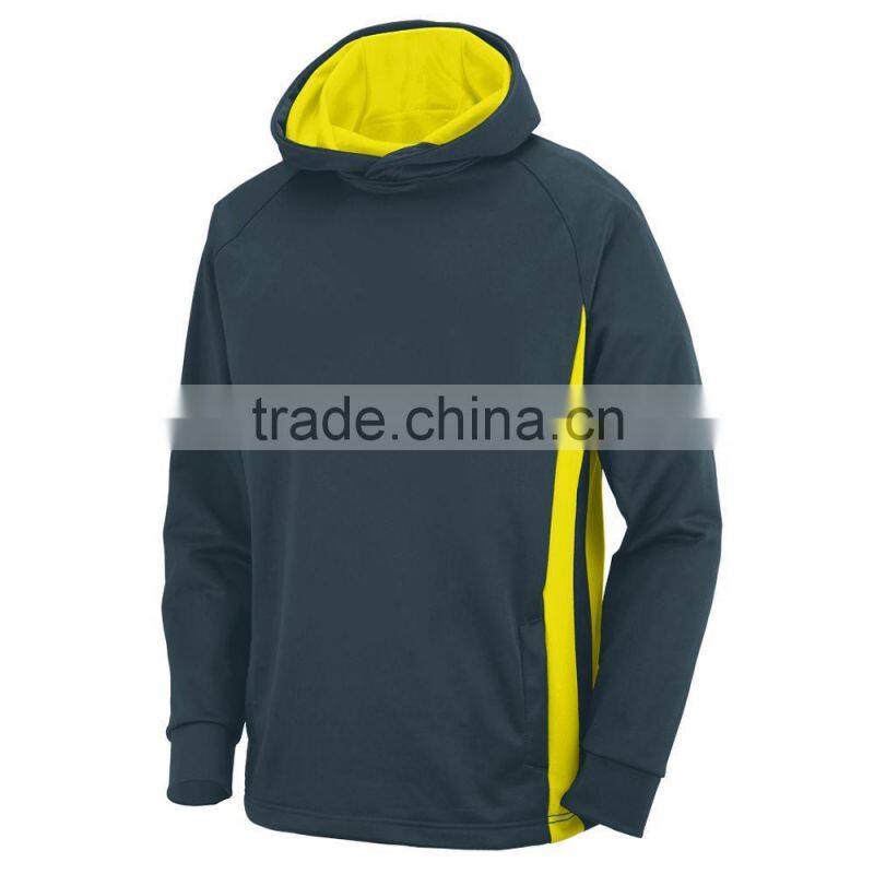 Customize Youth Striped Up Hoody Propelit Micromesh Hood Lining Pockets Sweater 100% Cotton Soft Wicking Fleece Pullover