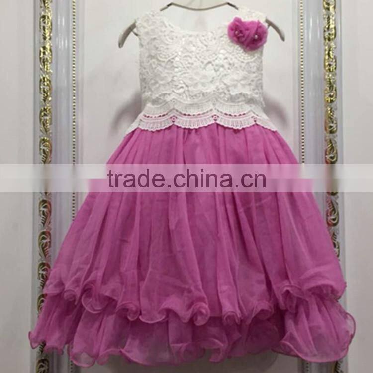 100% cotton Baby girls children wholesale kids casual dresses