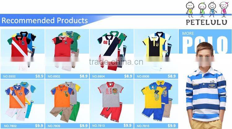 Summer Boys Ventilate Cozy 100% Cotton Promotion T-Shirt Polo