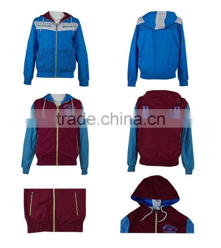 Newest Design Spring Men's Waterproof Rain Jacket Coat