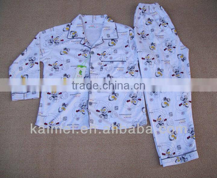 childrens 100% cotton pajamas set