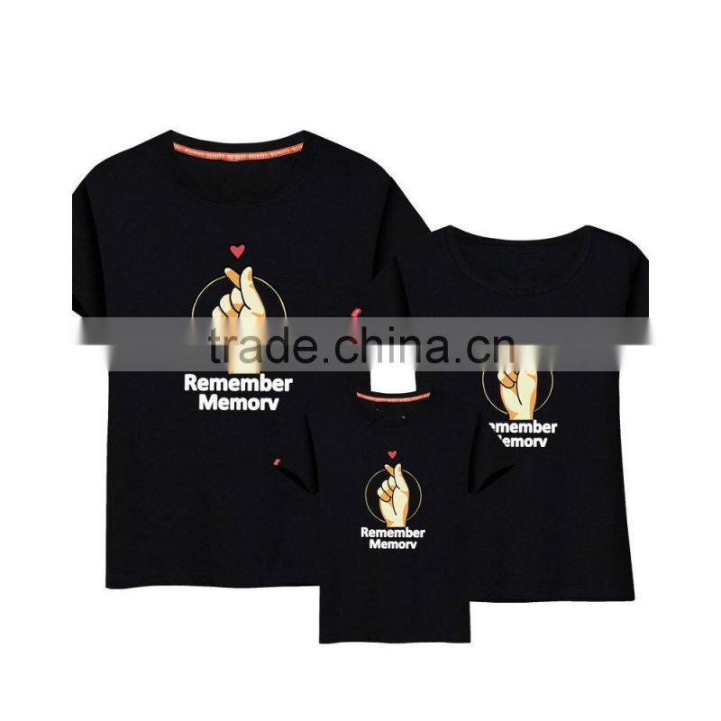 Family love couple printing design t-shirts for couple